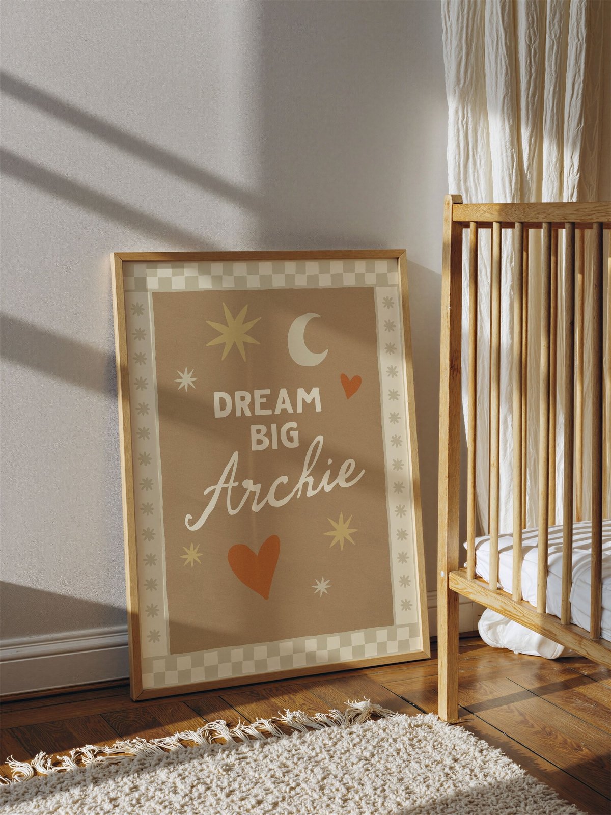 Personalised Name Nursery Wall Art - Alfresco Prints