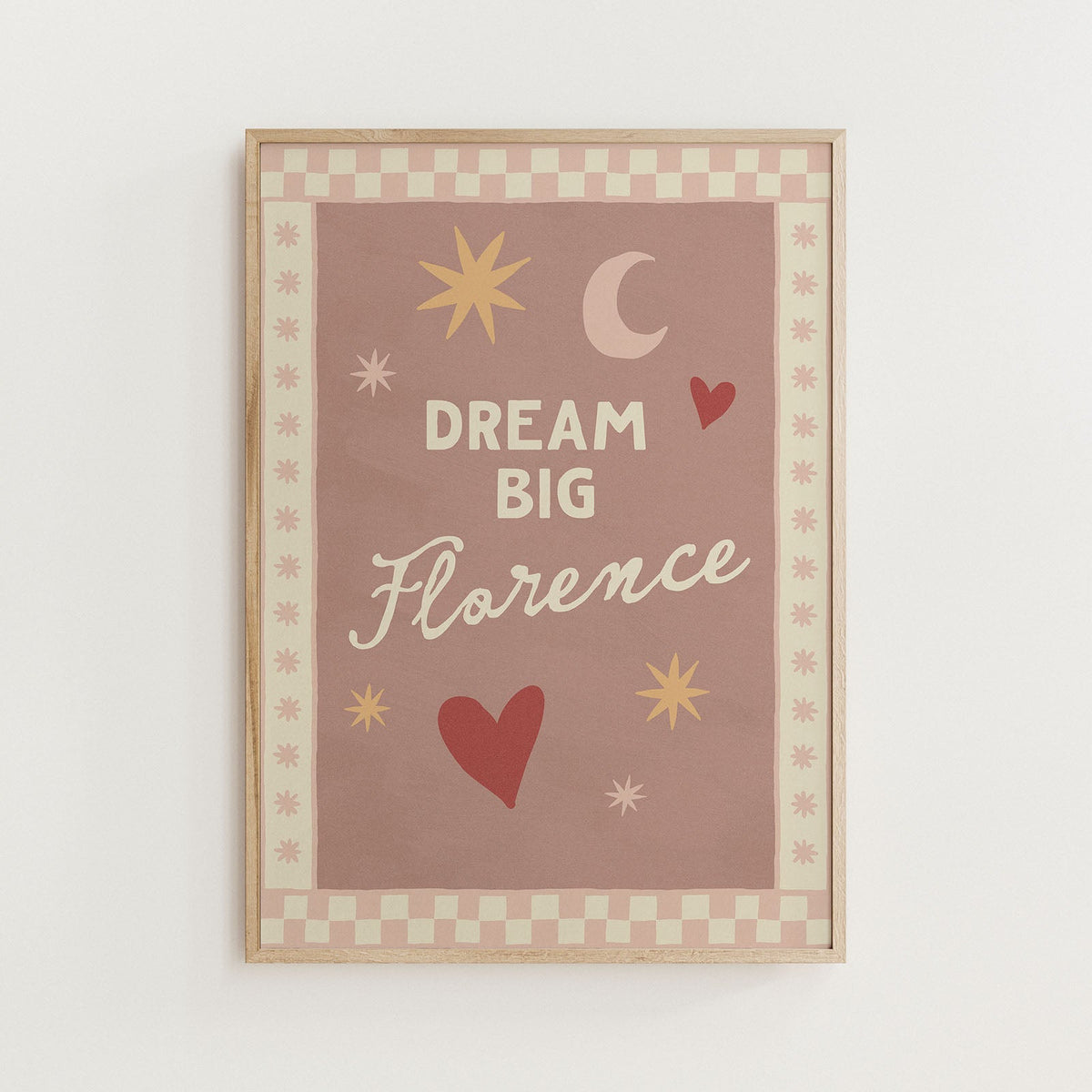 Personalised Name Nursery Wall Art - Alfresco Prints