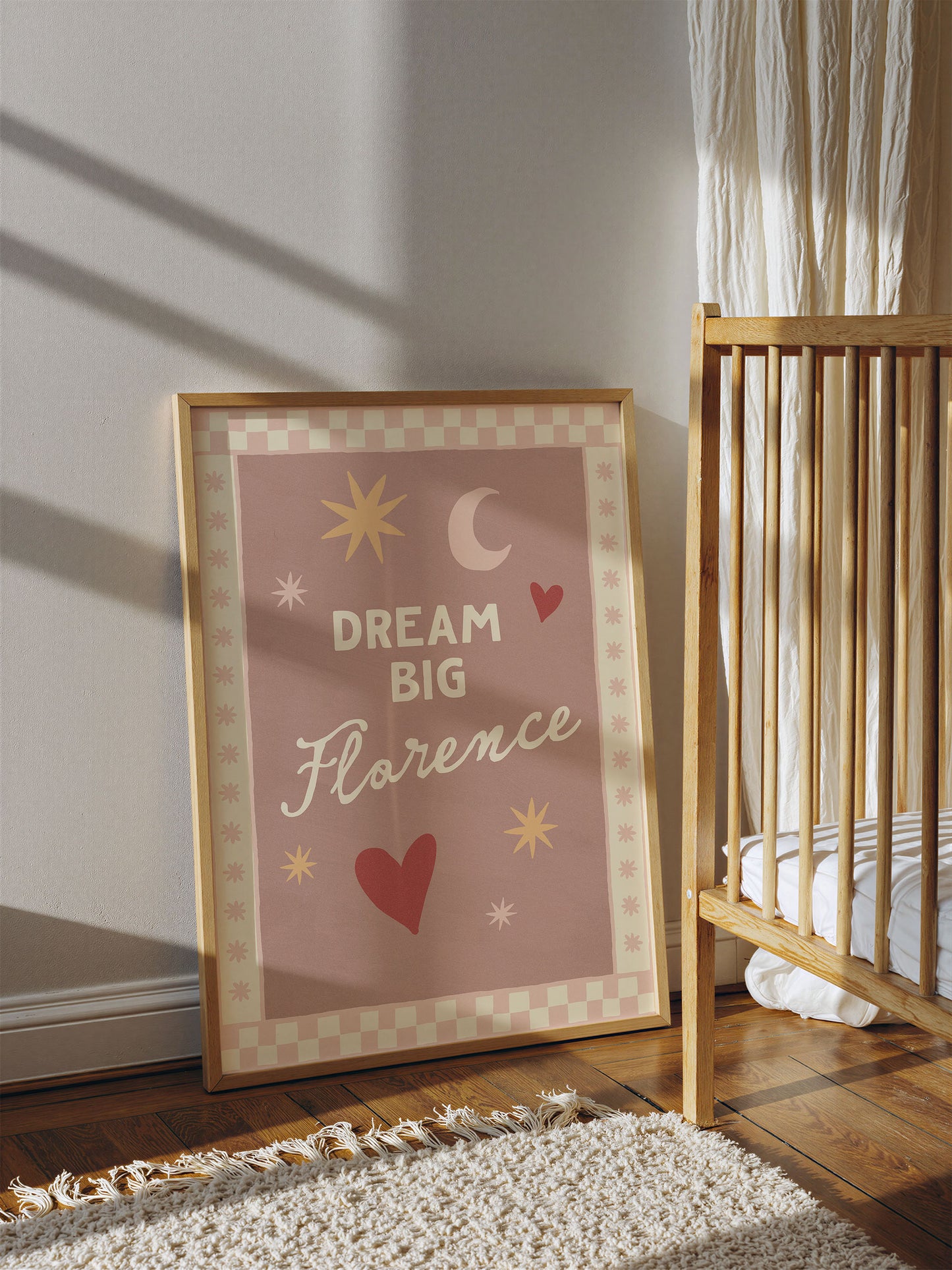 Personalised Name Nursery Wall Art