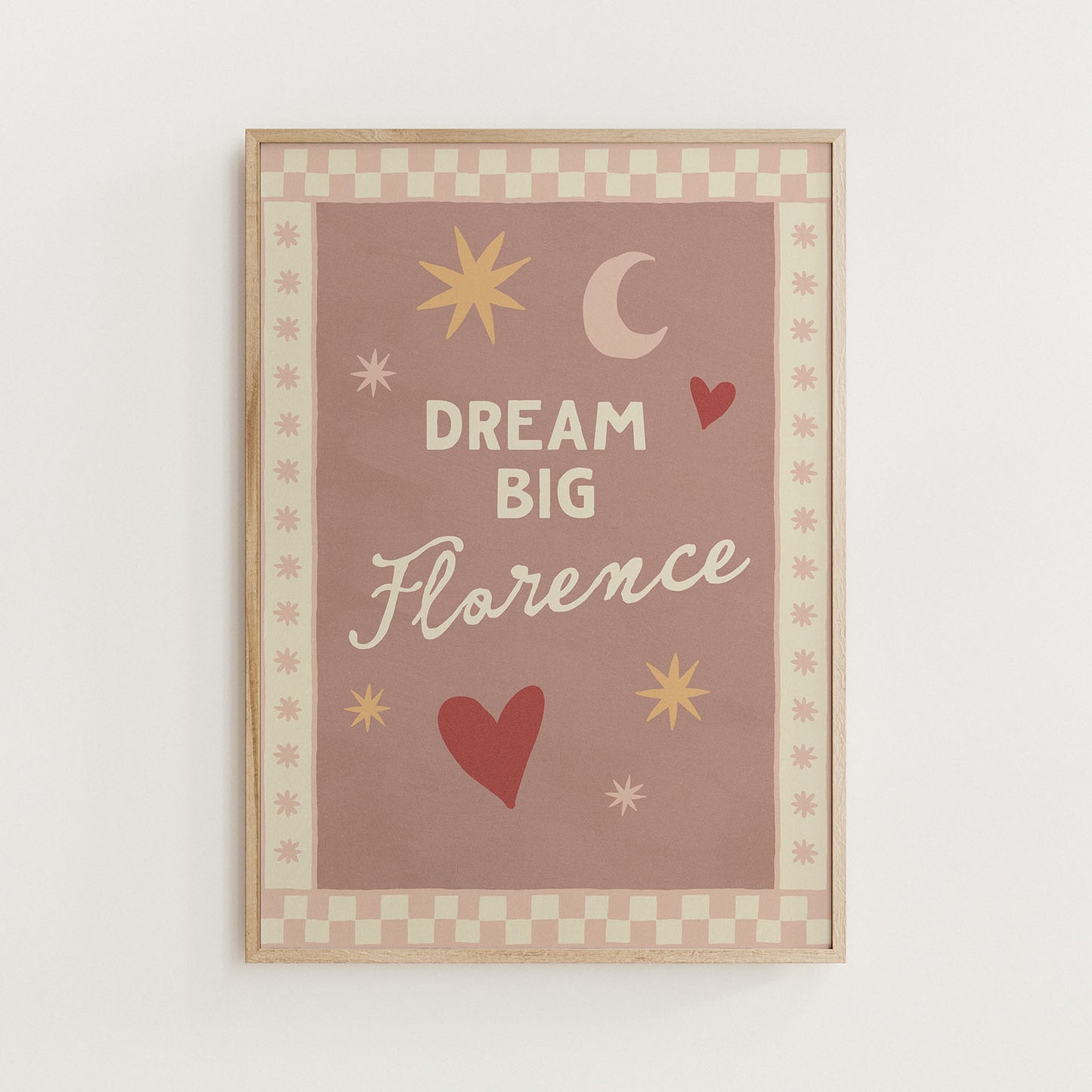Personalised Name Nursery Wall Art