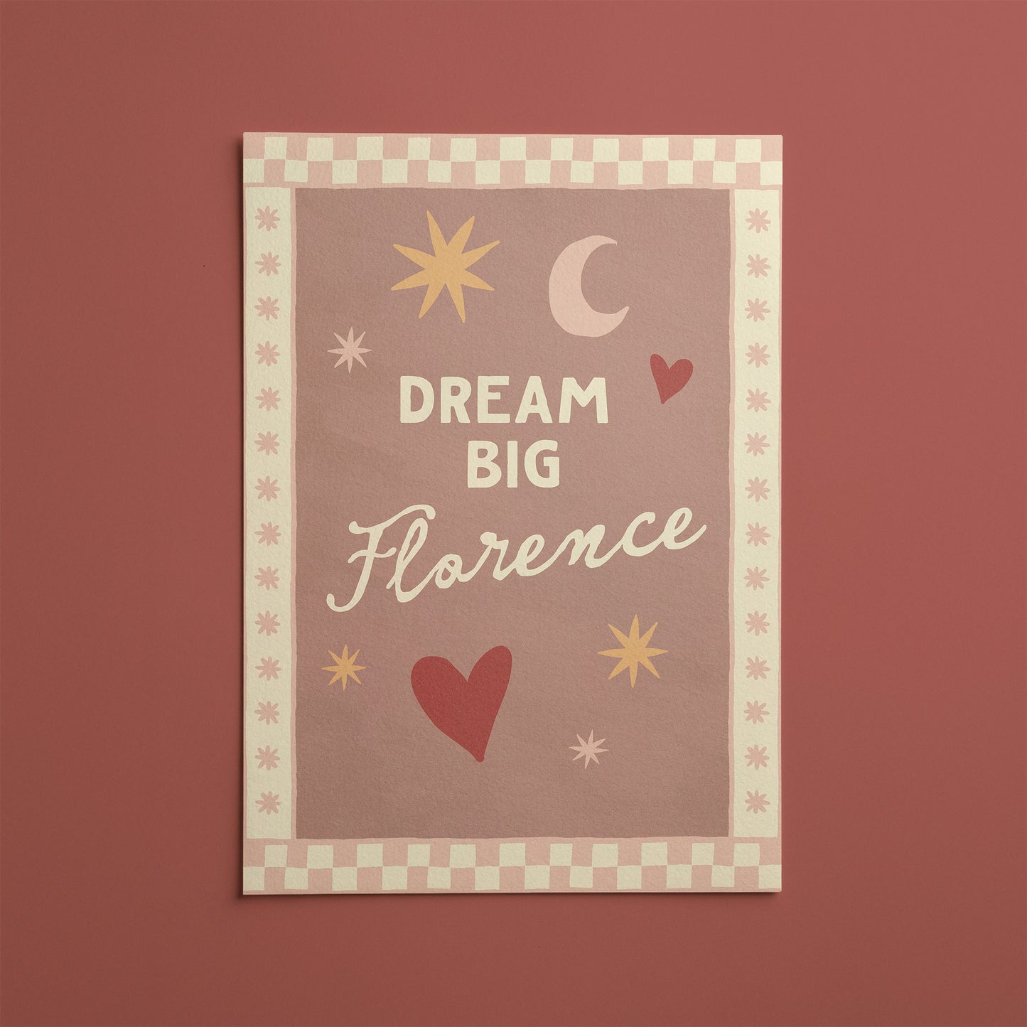 Personalised Name Nursery Wall Art