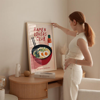 Ramen Lovers Club Print - Alfresco Prints