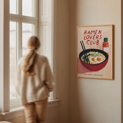 Ramen Lovers Club Print - Alfresco Prints