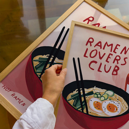 Ramen Lovers Club Print - Alfresco Prints