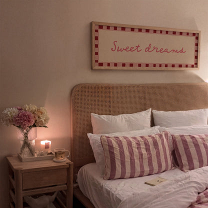 Sweet Dreams Bedroom Print Wall Art