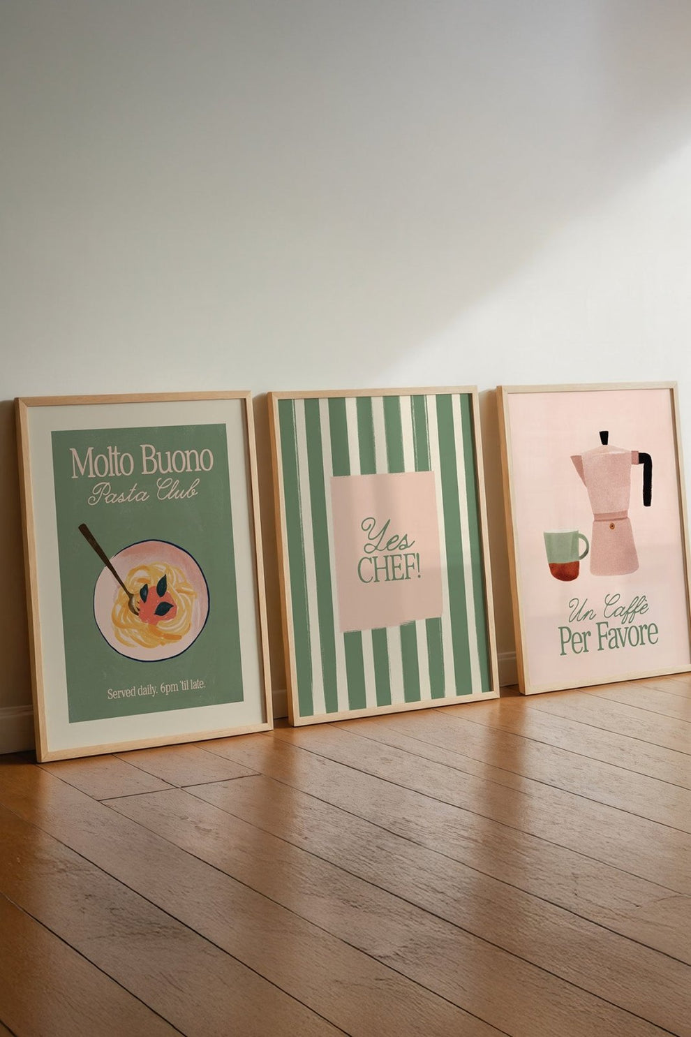 Set of 3 Kitchen Prints – Alfresco Prints