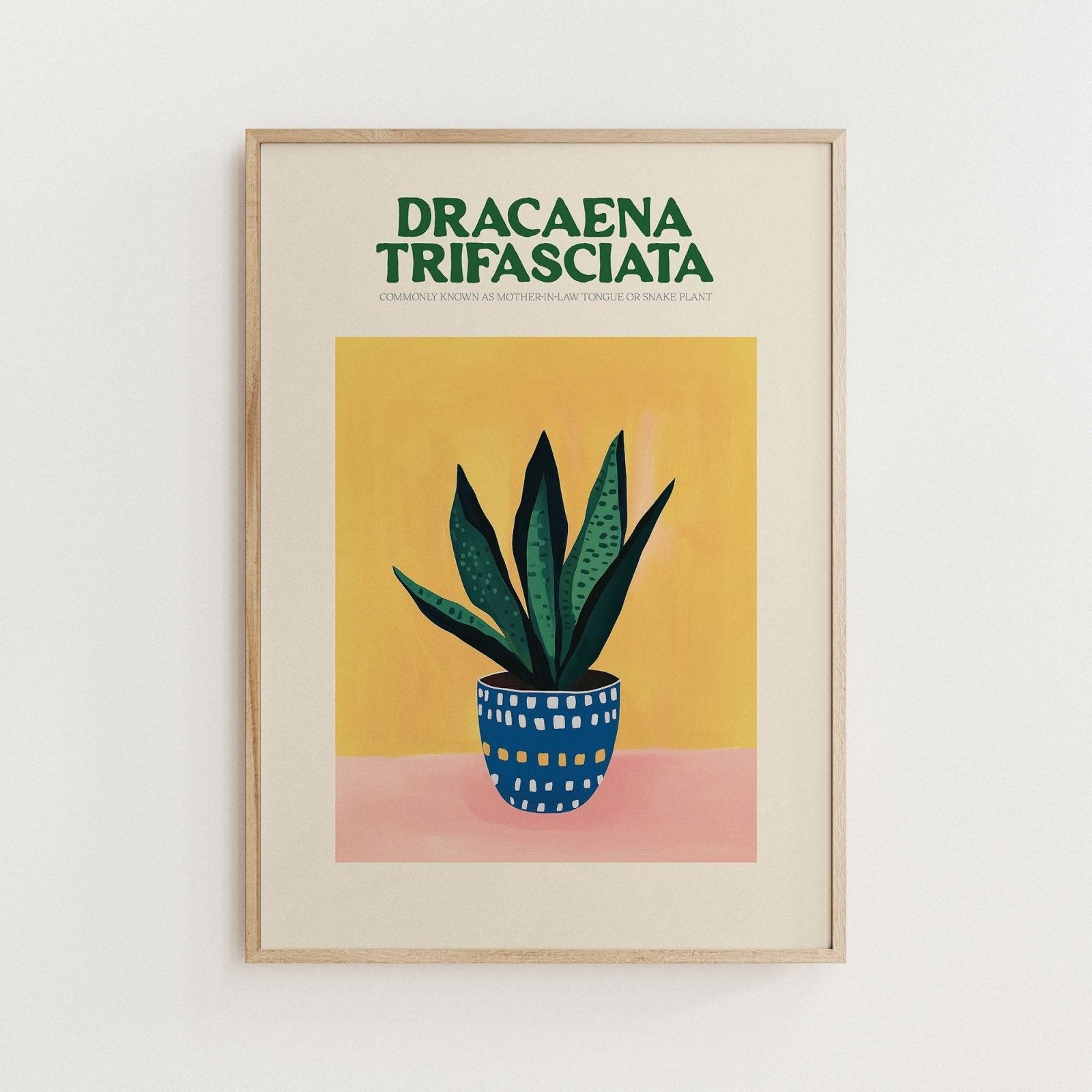 Snake Plant Print - Alfresco Prints