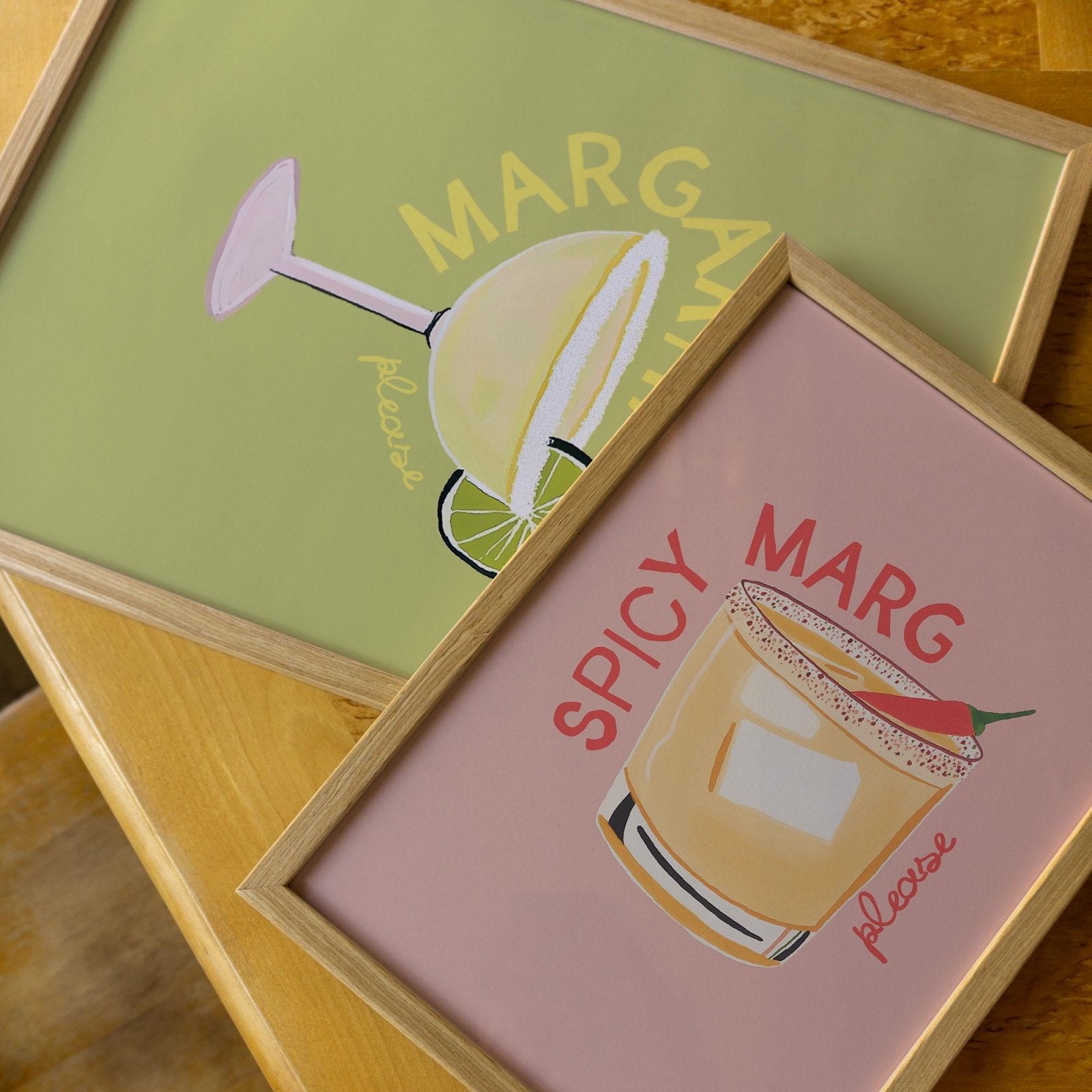 Spicy Margarita Cocktail Print - Alfresco Prints