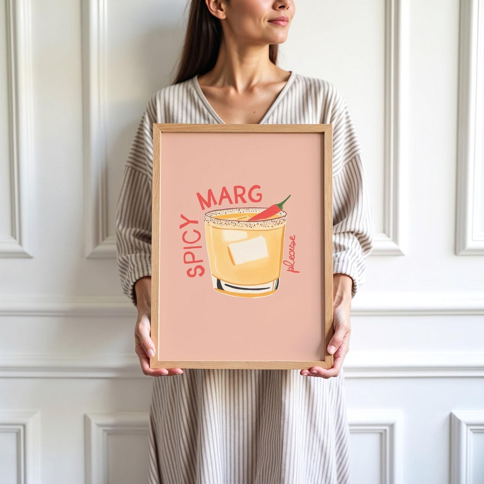 Spicy Margarita Cocktail Print - Alfresco Prints