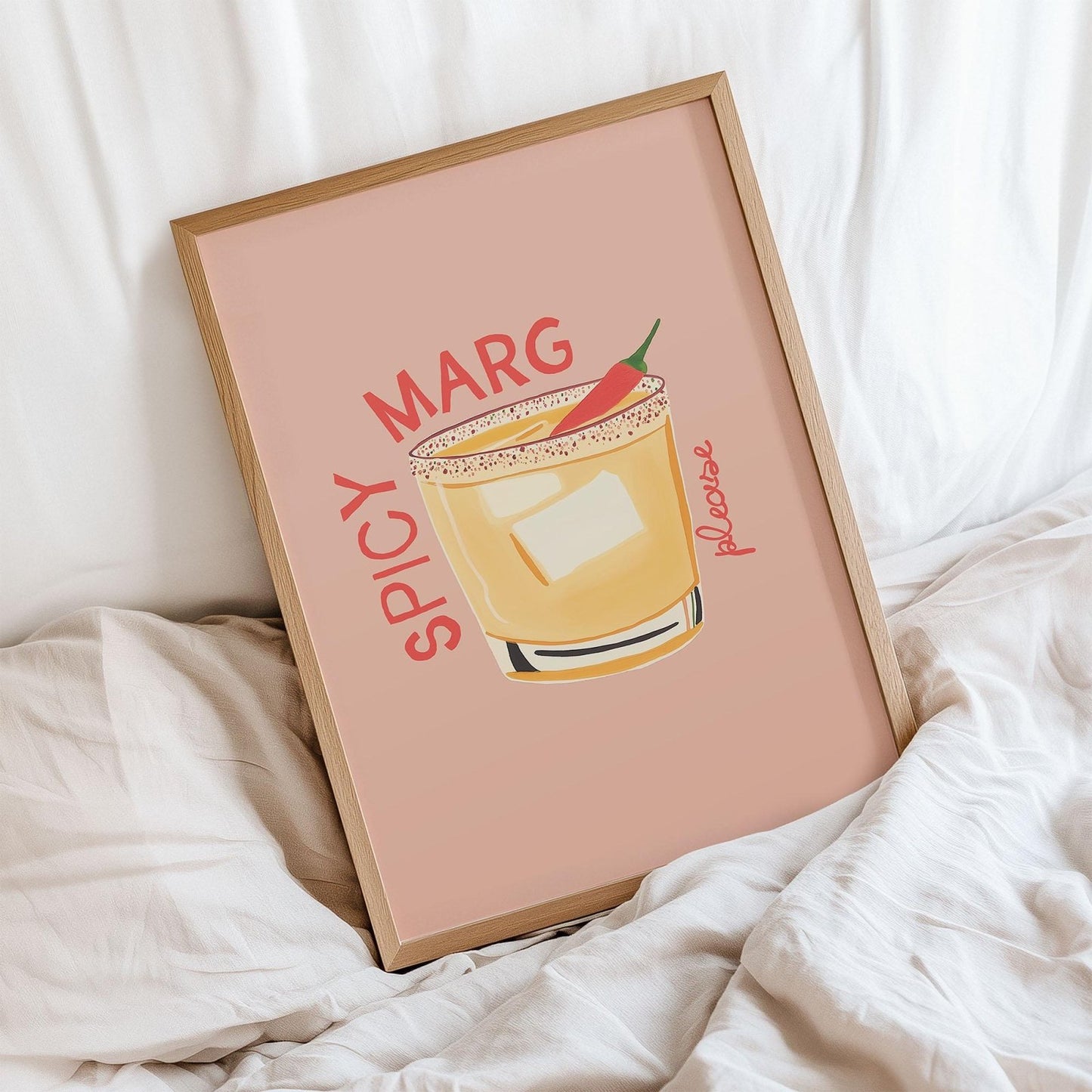 Spicy Margarita Cocktail Print - Alfresco Prints