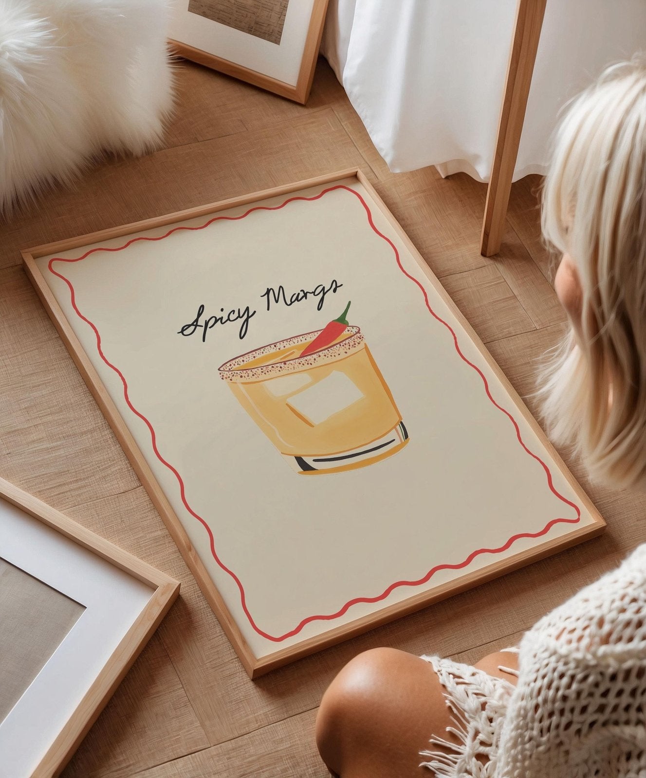 Spicy Margs Cocktail Print - Alfresco Prints