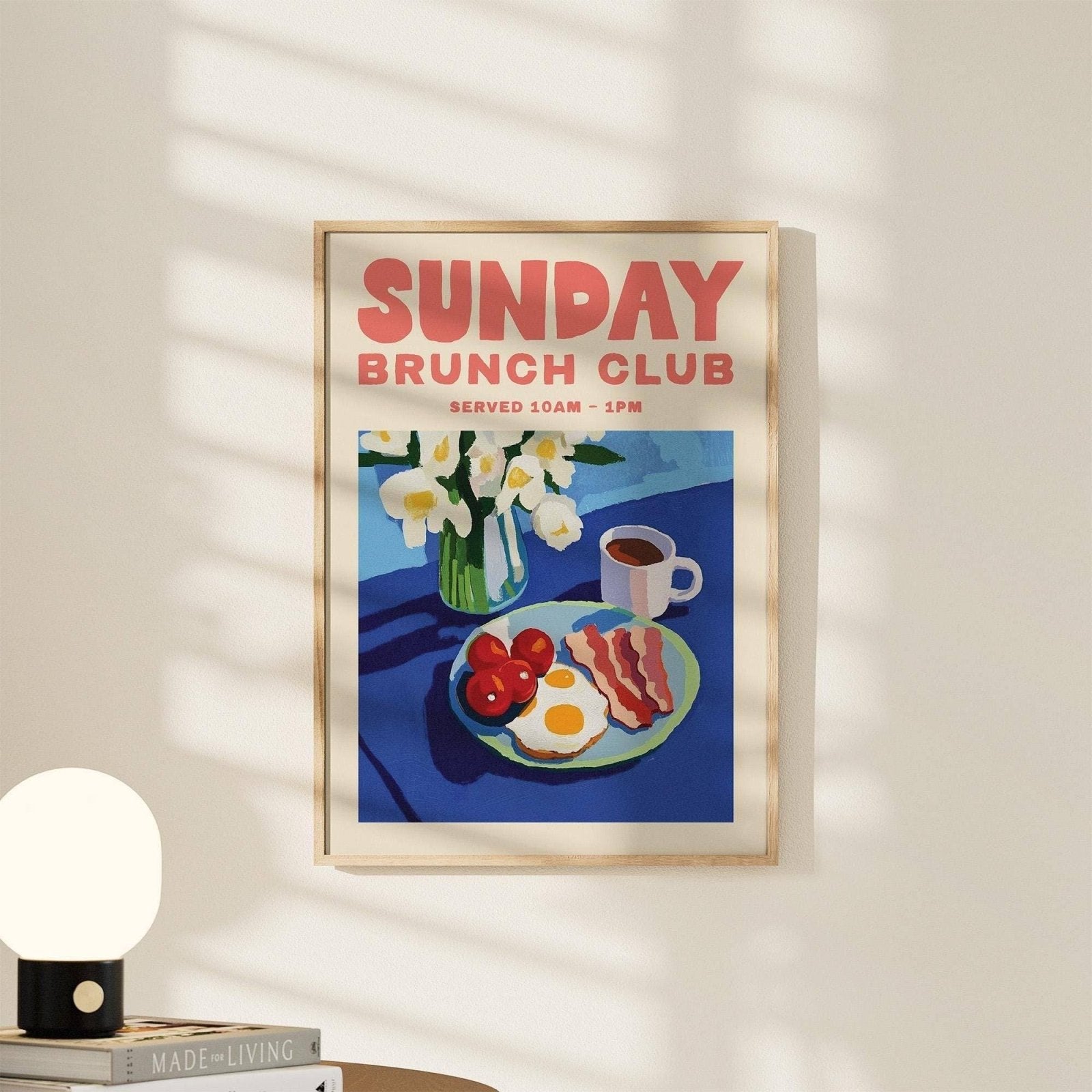Sunday Brunch Club Print - Alfresco Prints