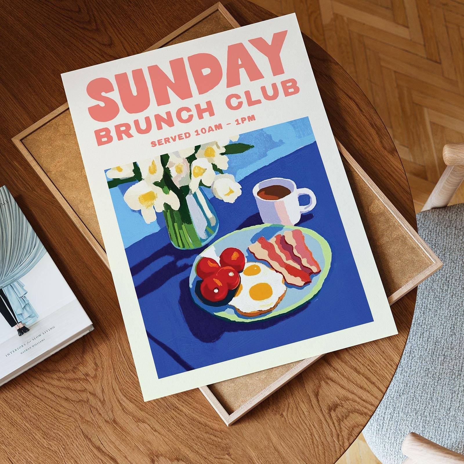 Sunday Brunch Club Print - Alfresco Prints