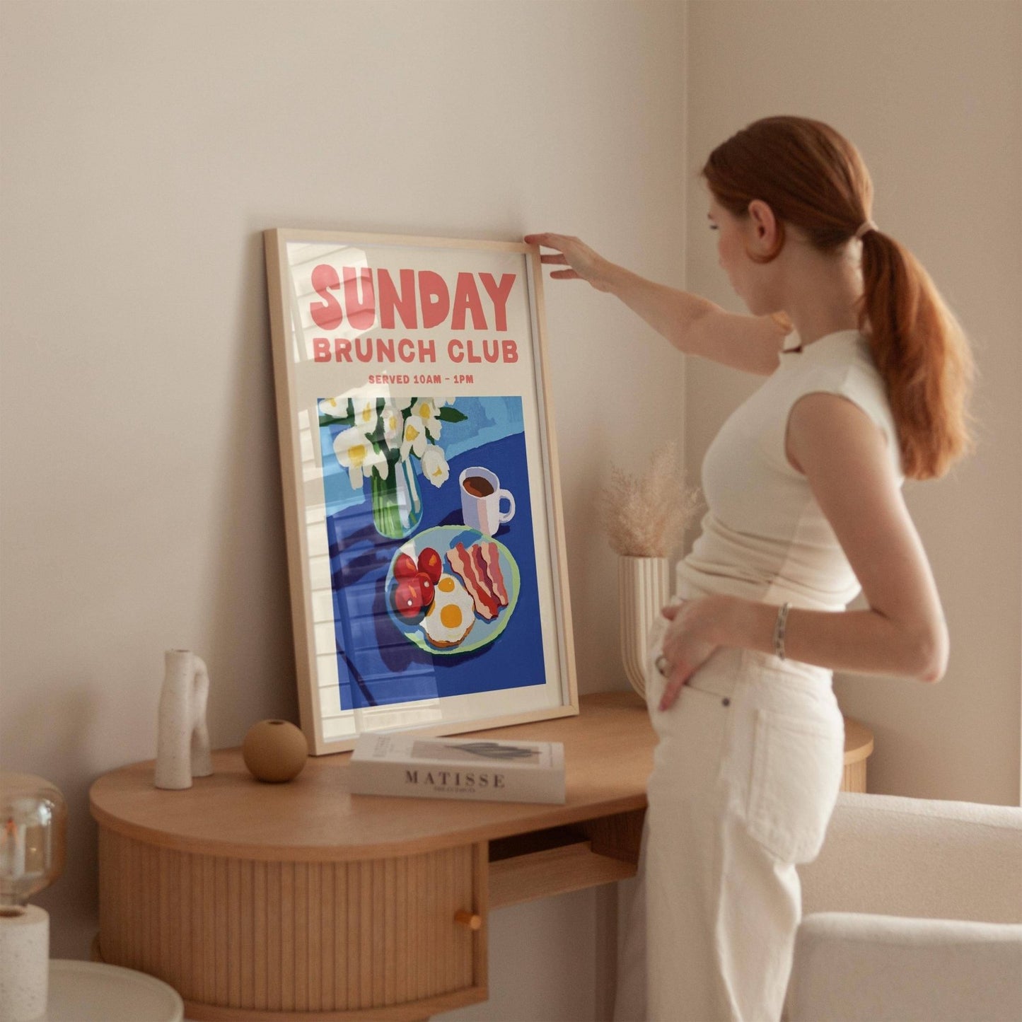 Sunday Brunch Club Print - Alfresco Prints