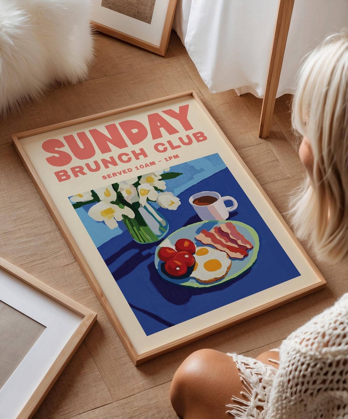 Sunday Brunch Club Print - Alfresco Prints