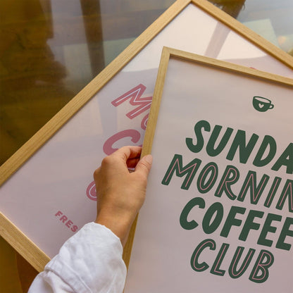 Sunday Morning Coffee Print - Alfresco Prints