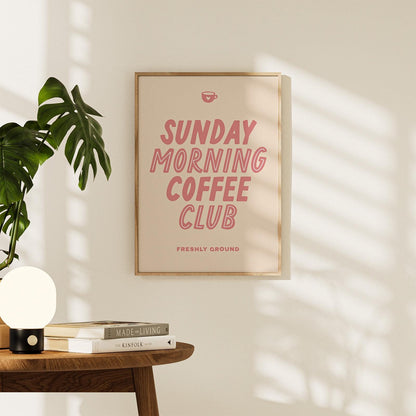 Sunday Morning Coffee Print - Alfresco Prints