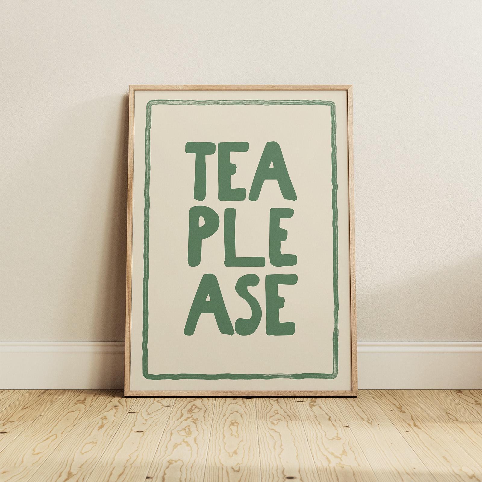 Tea Please Print - Alfresco Prints