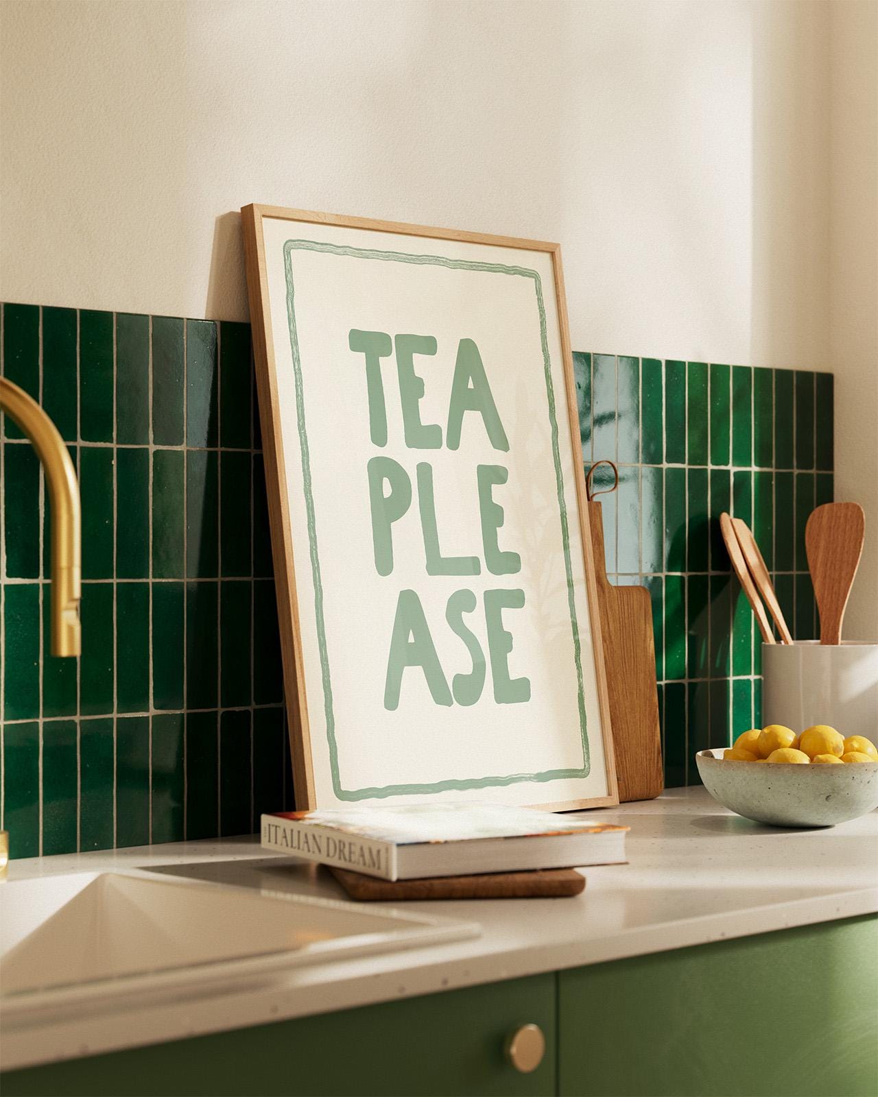 Tea Please Print - Alfresco Prints