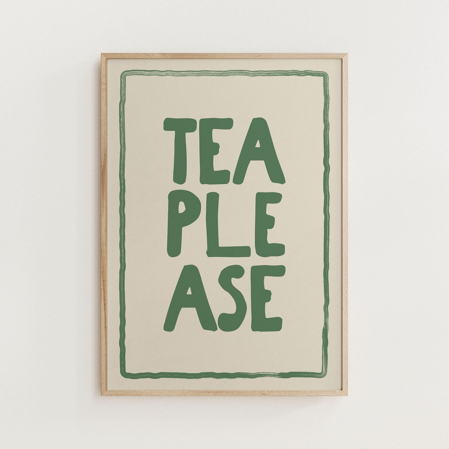 Tea Please Print - Alfresco Prints