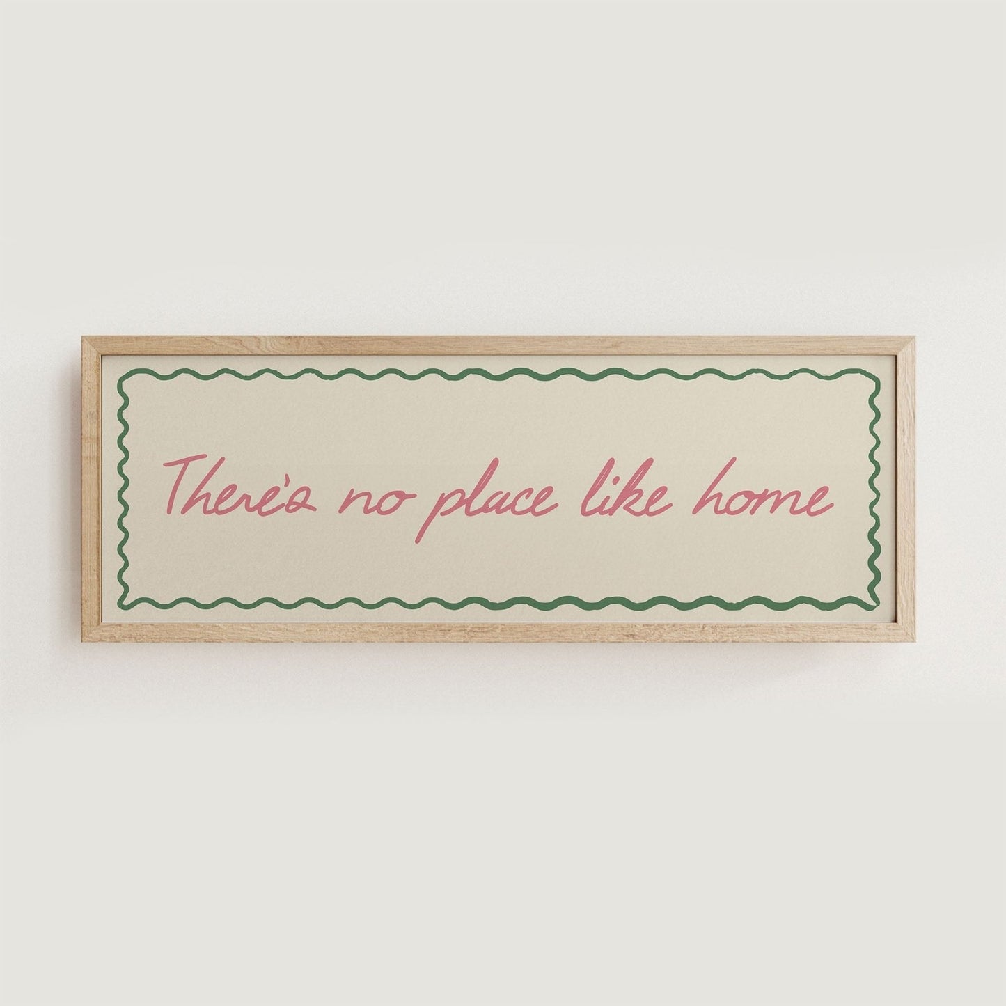 There's No Place Like Home Wide Hallway Print - Alfresco Prints