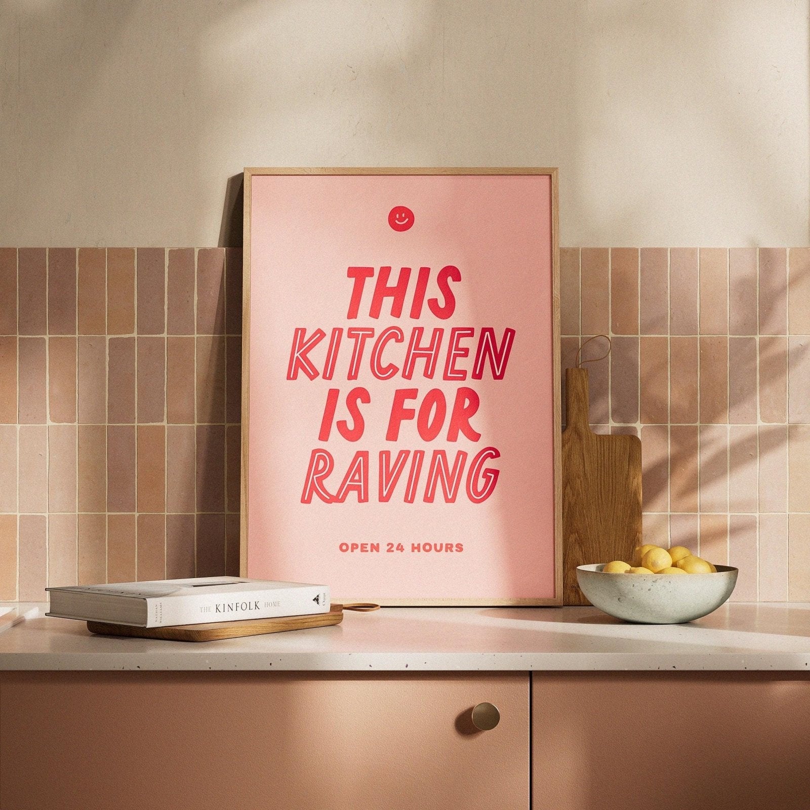 This Kitchen is for Raving Print - Alfresco Prints