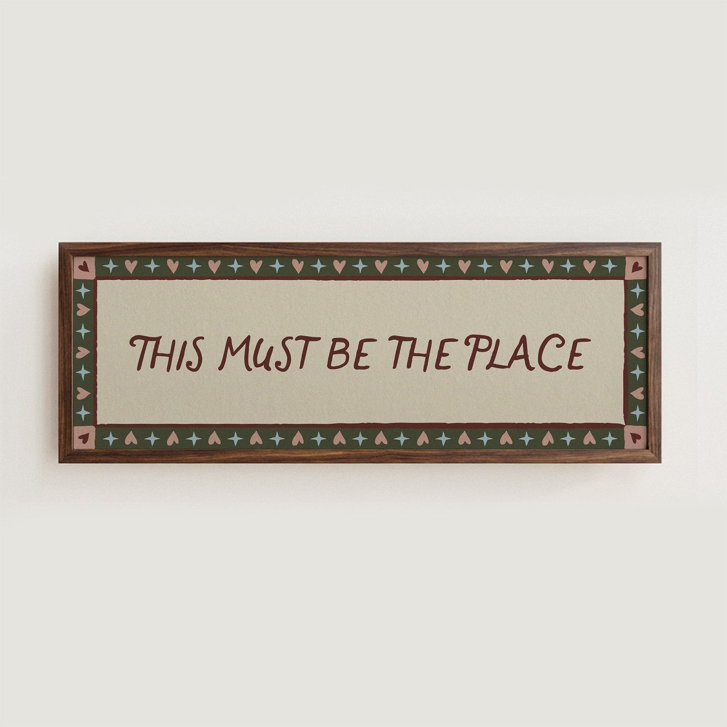 This Must Be The Place Wall Art - Alfresco Prints