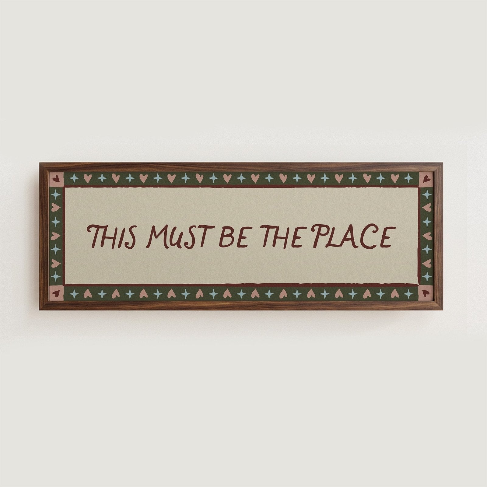 This Must Be The Place Wall Art - Alfresco Prints