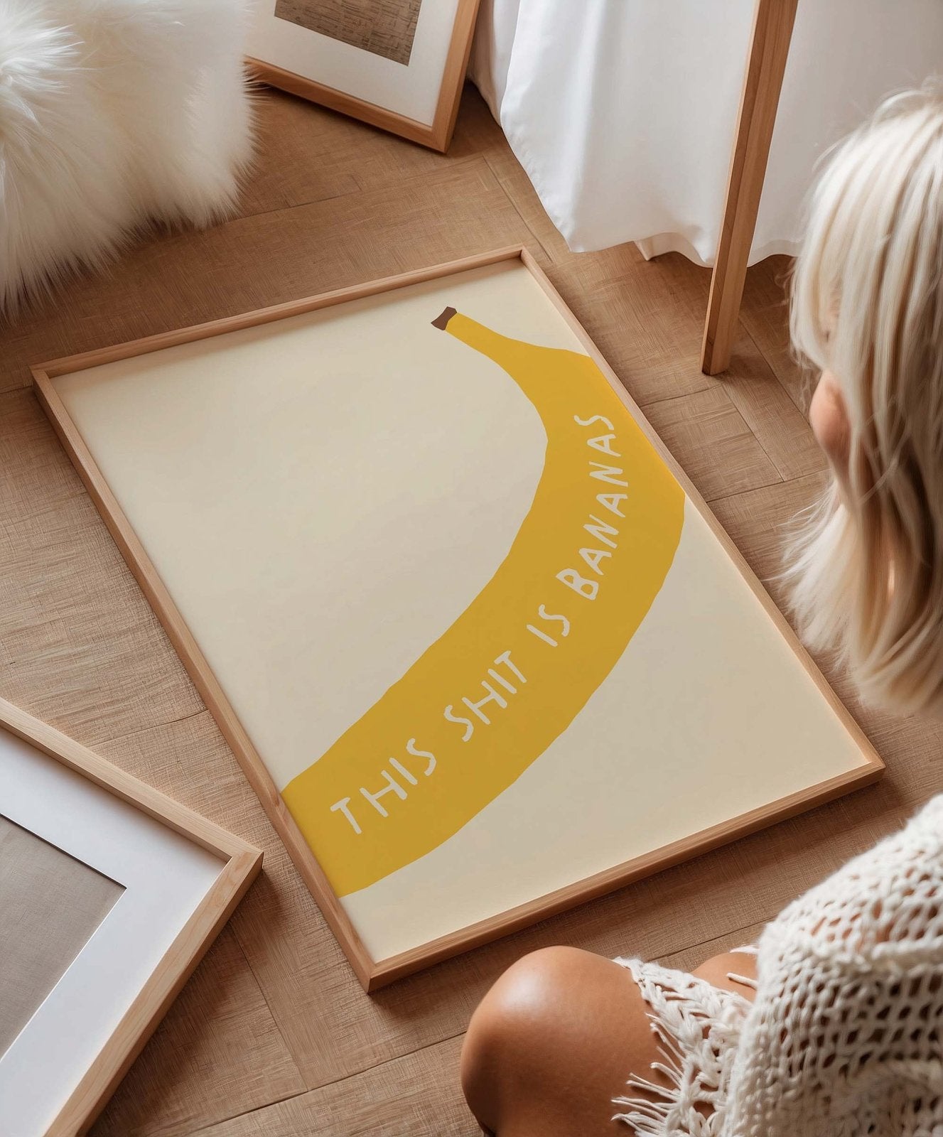 This Shit is Bananas Print - Alfresco Prints