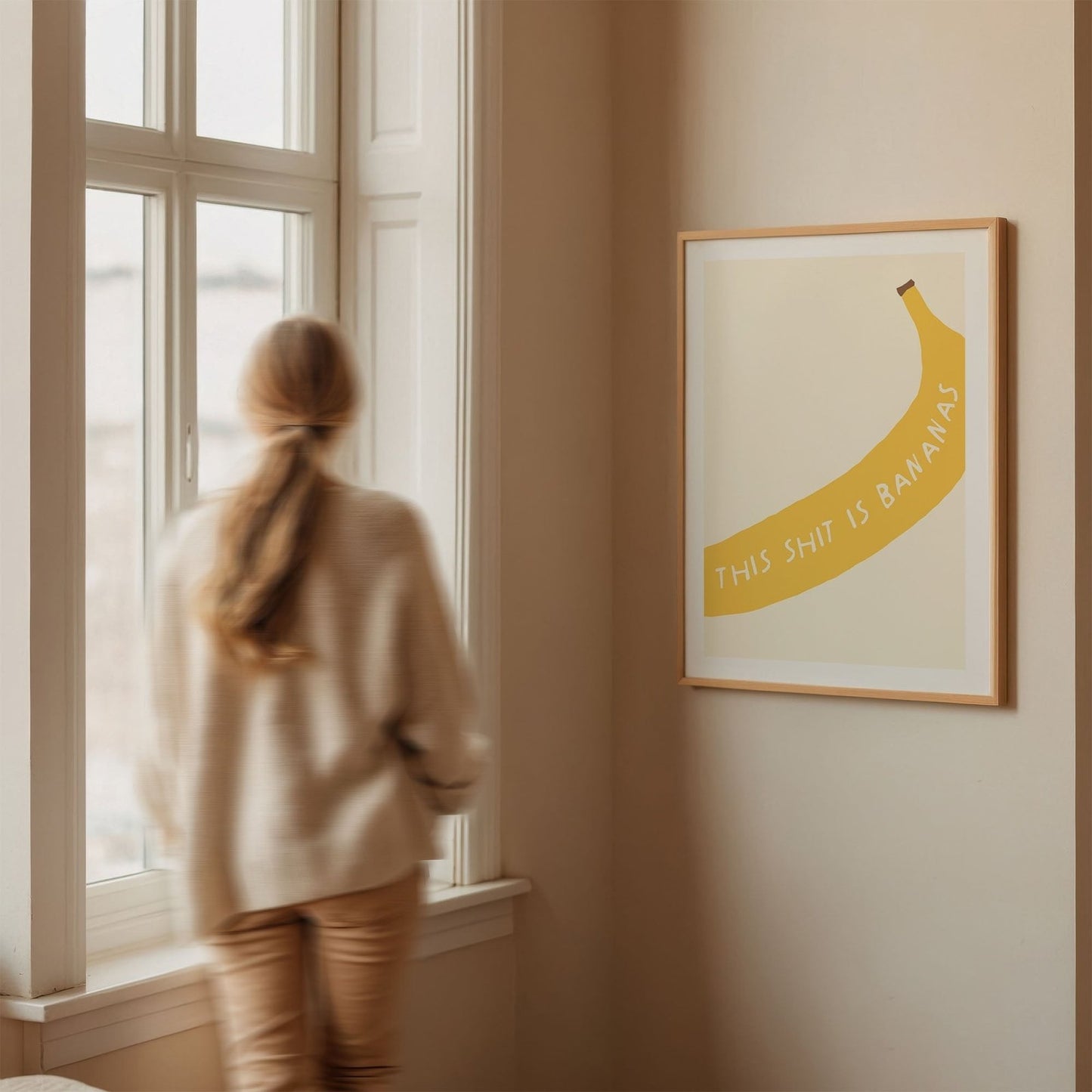 This Shit is Bananas Print - Alfresco Prints