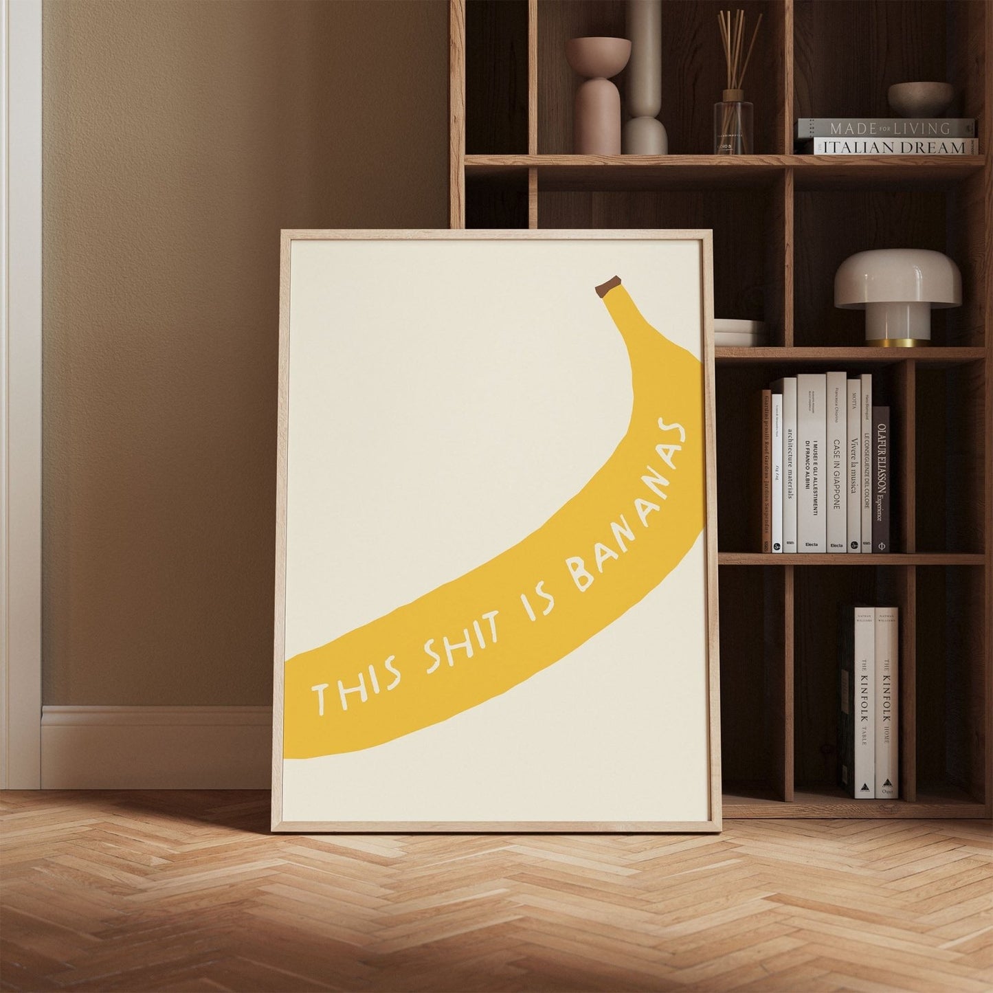This Shit is Bananas Print - Alfresco Prints