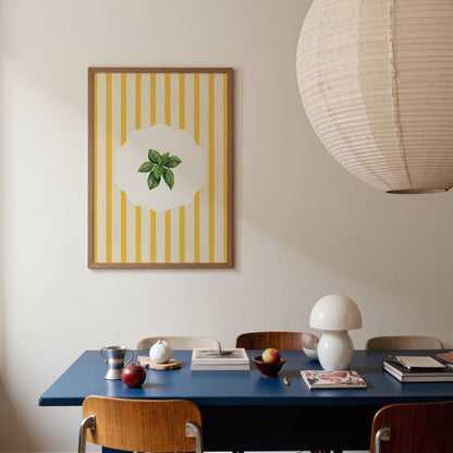 Vintage Basil Kitchen Ingredients Print - Alfresco Prints