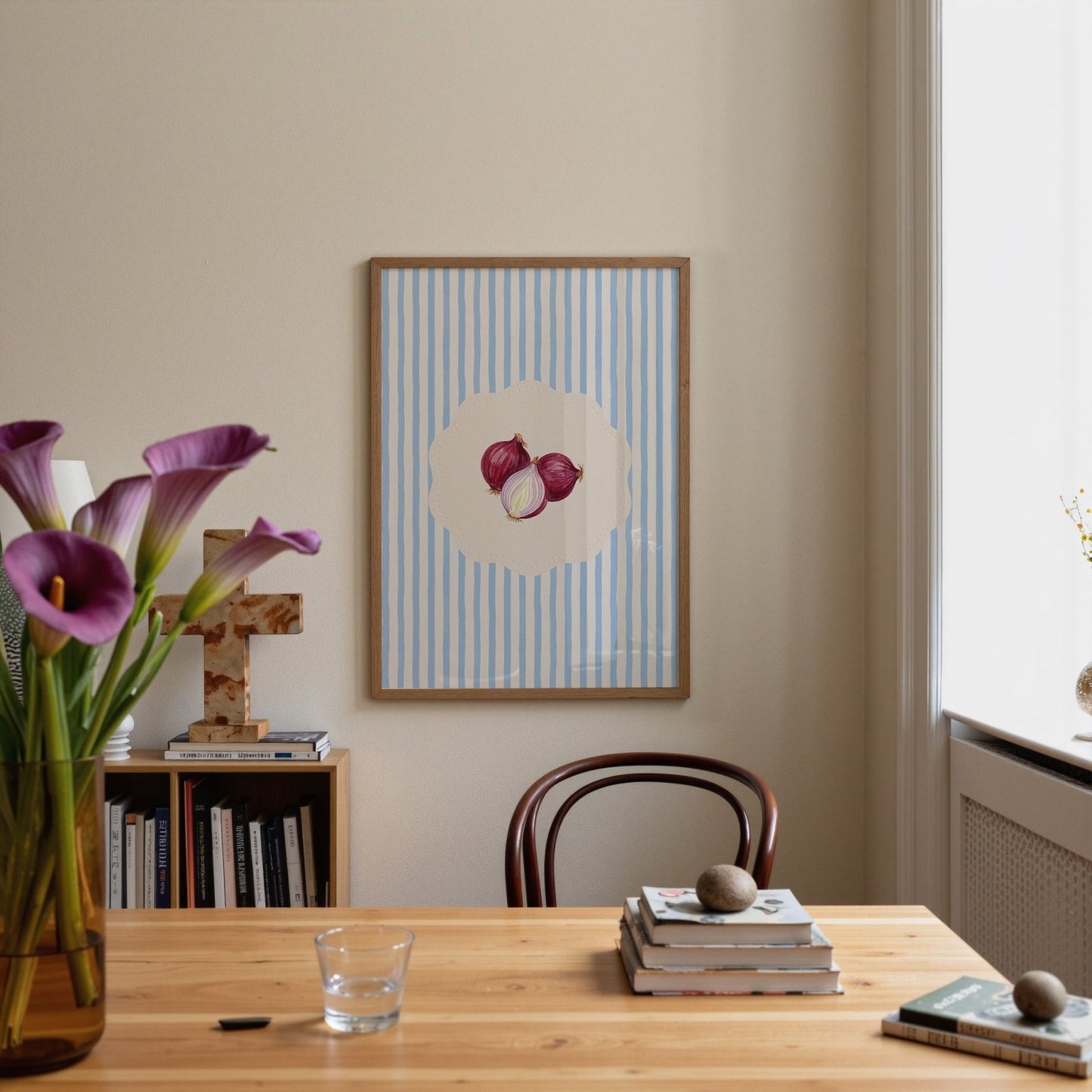 Vintage Onions Painting Art Print - Alfresco Prints