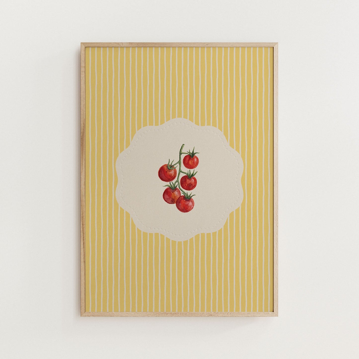 Vintage Tomatoes Kitchen Print Food Wall Art - Alfresco Prints