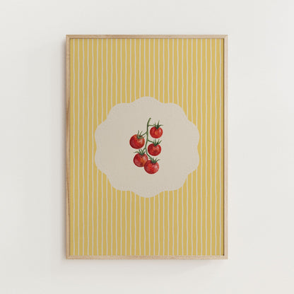Vintage Tomatoes Kitchen Print Food Wall Art - Alfresco Prints