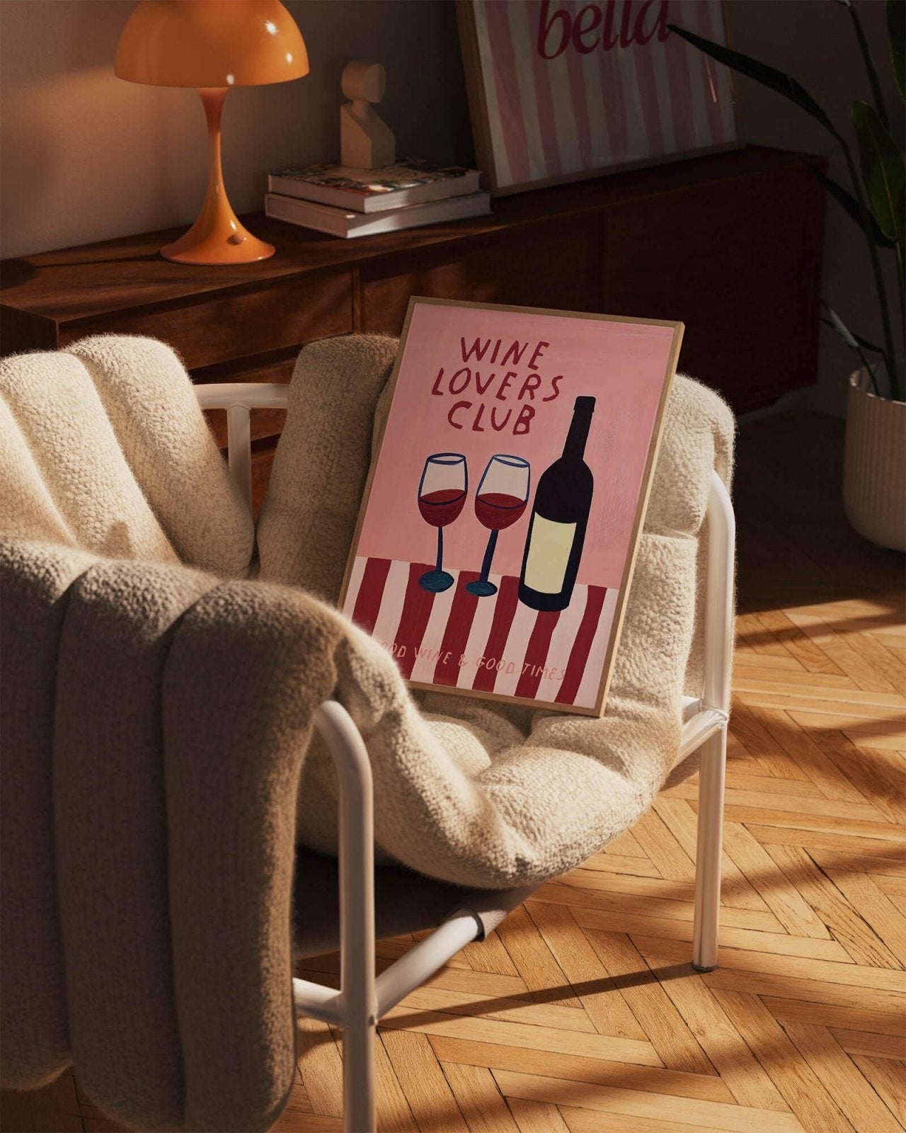 Wine Lovers Club Print - Alfresco Prints
