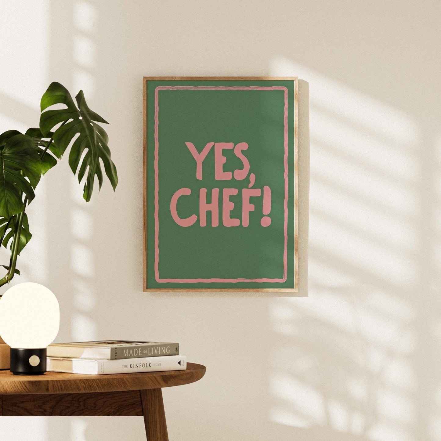 Yes Chef Print - Alfresco Prints