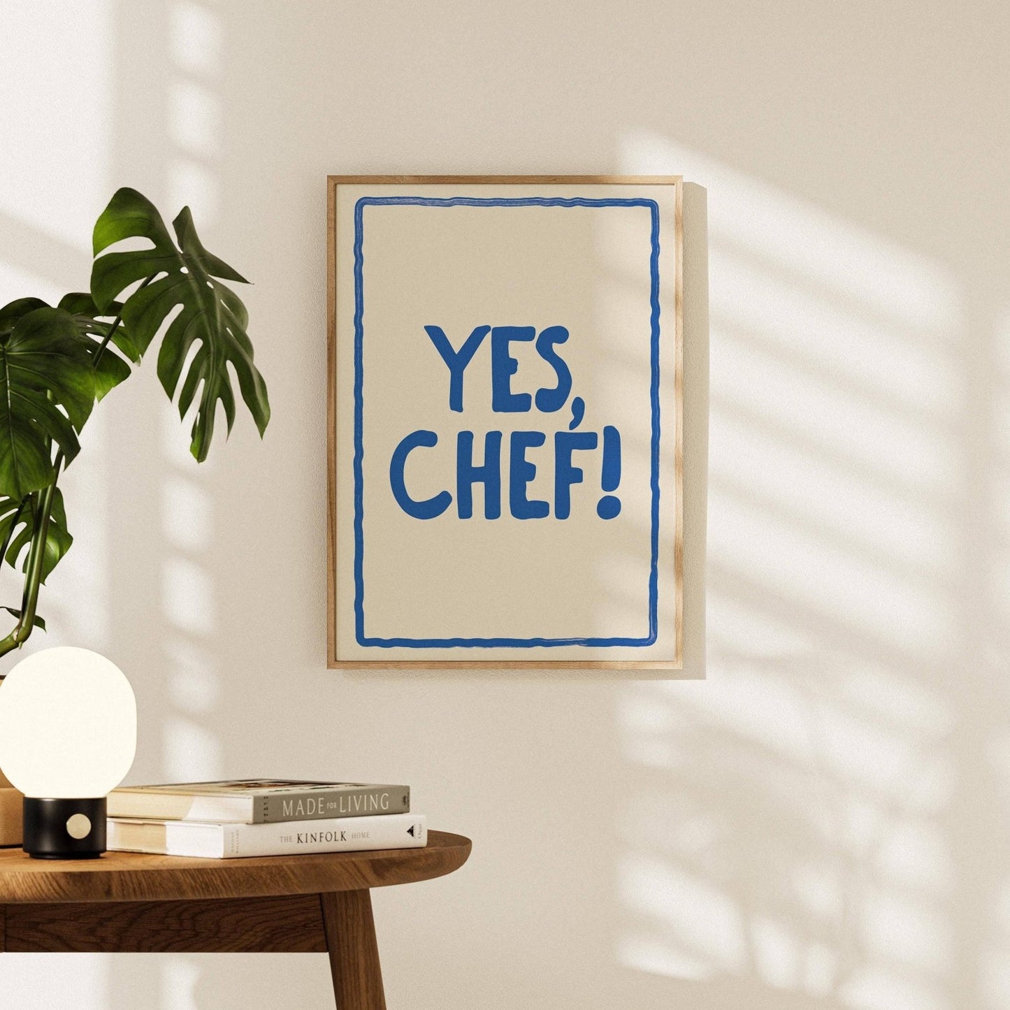 Yes Chef Print - Alfresco Prints