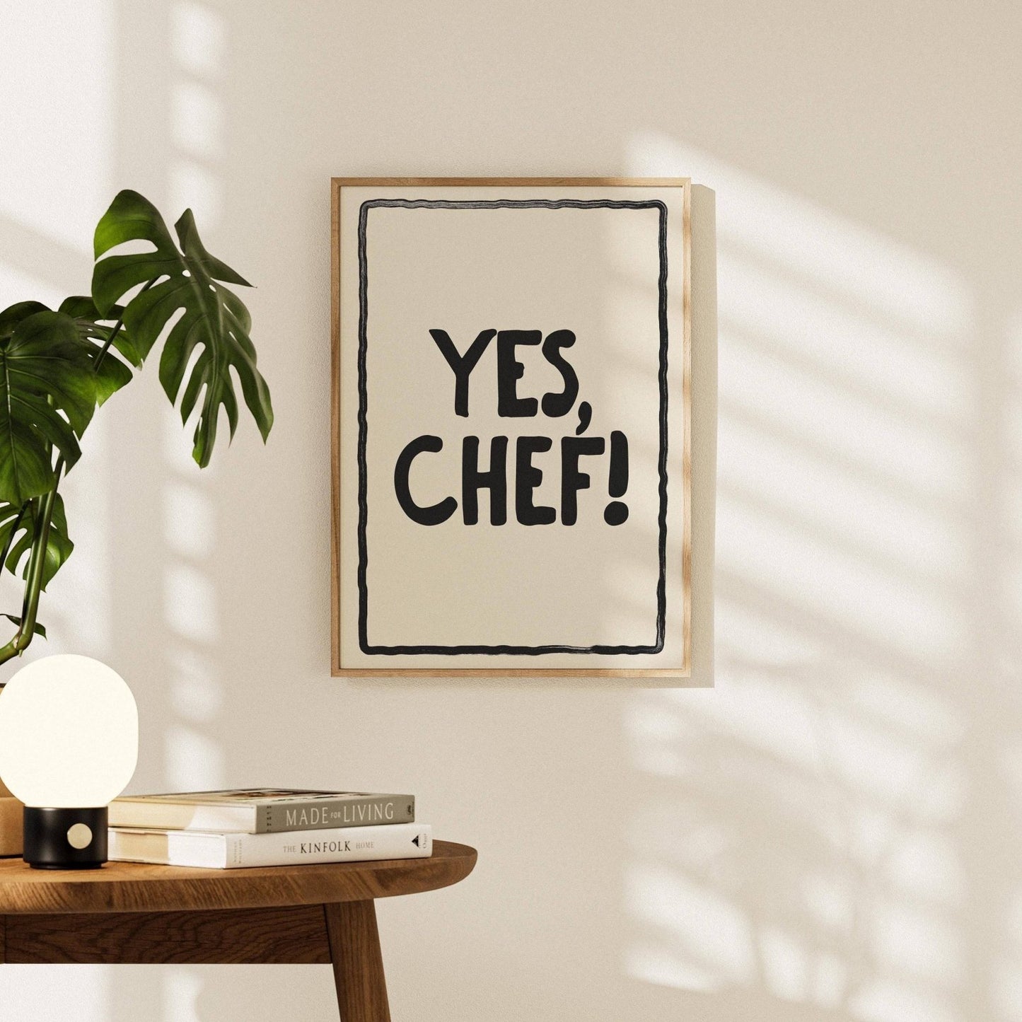 Yes Chef Print - Alfresco Prints