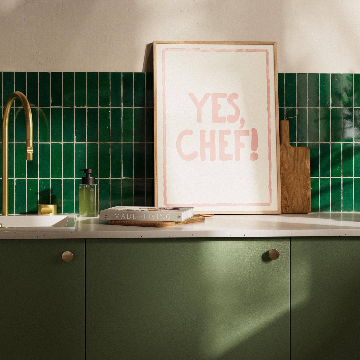 Yes Chef Print - Alfresco Prints
