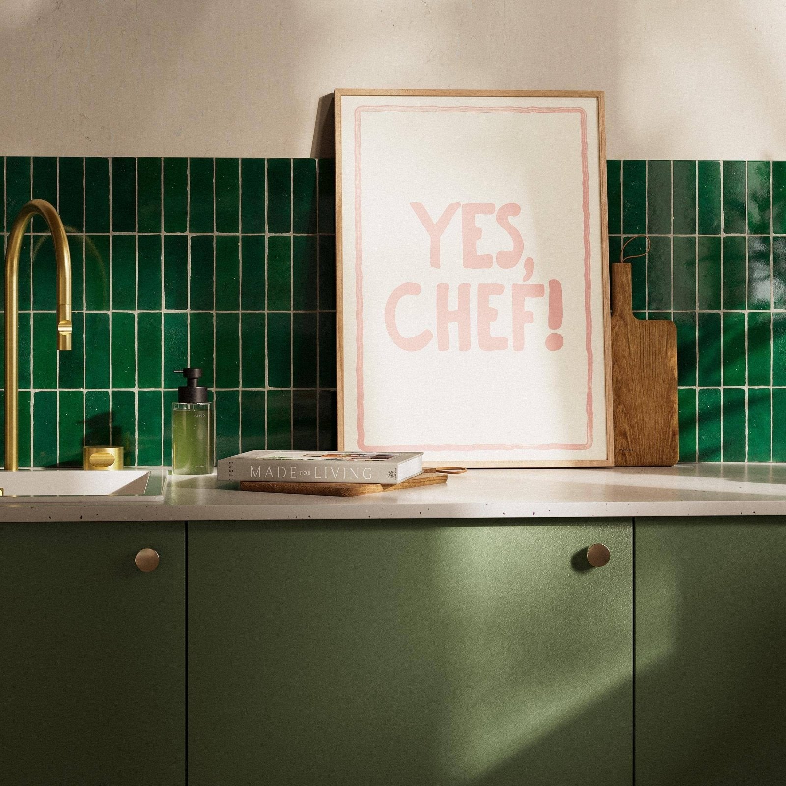 Yes Chef Print - Alfresco Prints