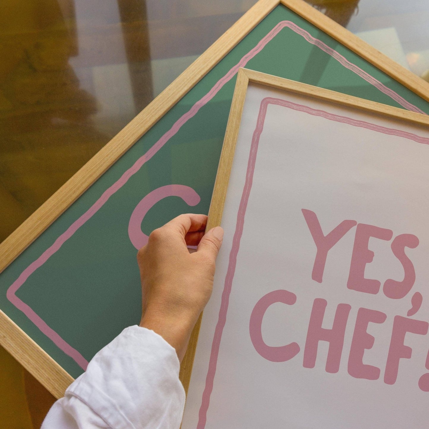 Yes Chef Print - Alfresco Prints