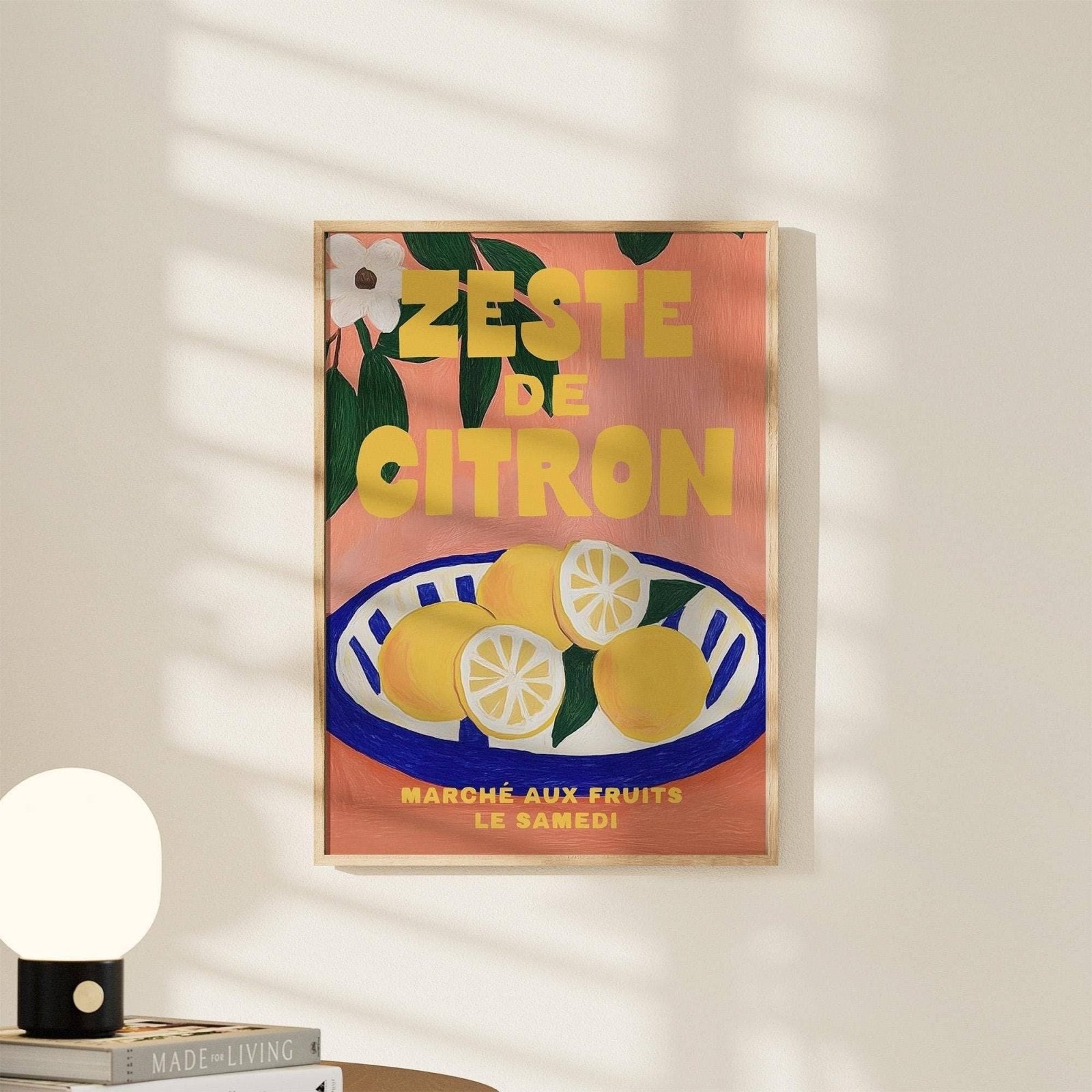 Zest de Citron Print - Alfresco Prints